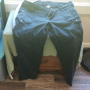 Duluth Trading Co Black 22wx31 Cargo Pants